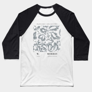 William Morris Venetian Pattern, Floral Exhibition, Vintage Poster Baseball T-Shirt